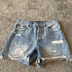 Abercrombie High Rise Shorts